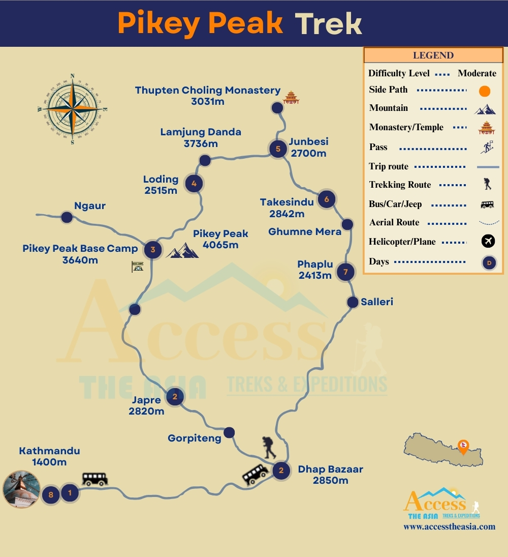 route map