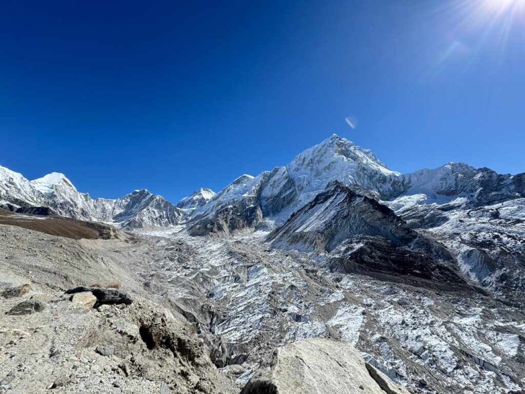 Everest glaciers- everest base camp