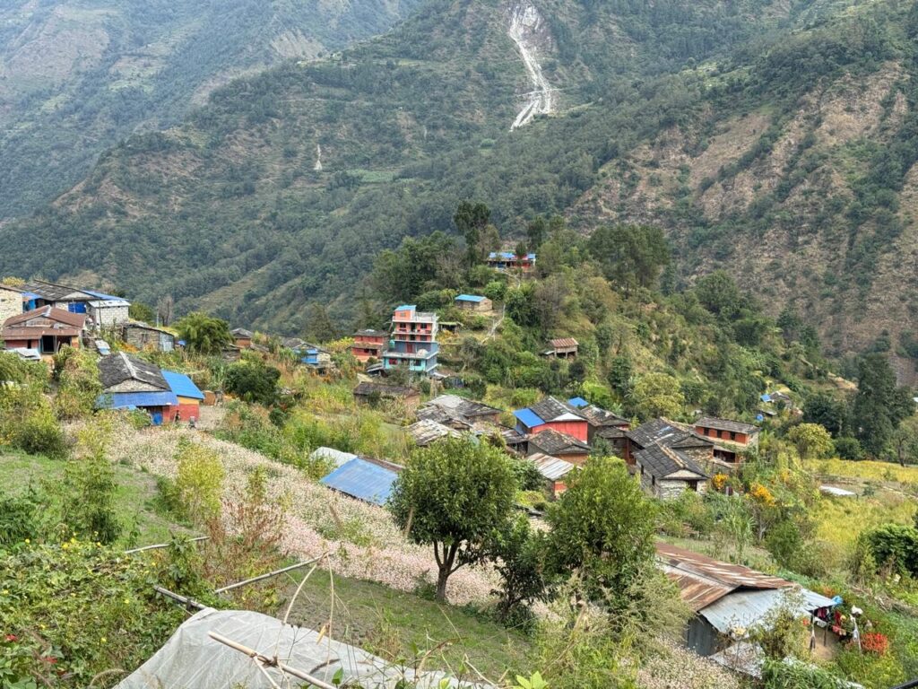Local village near Tatopani