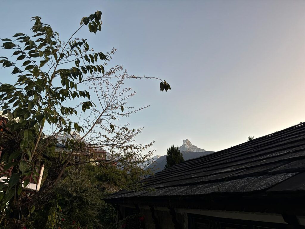 Morning view from Ghandruk