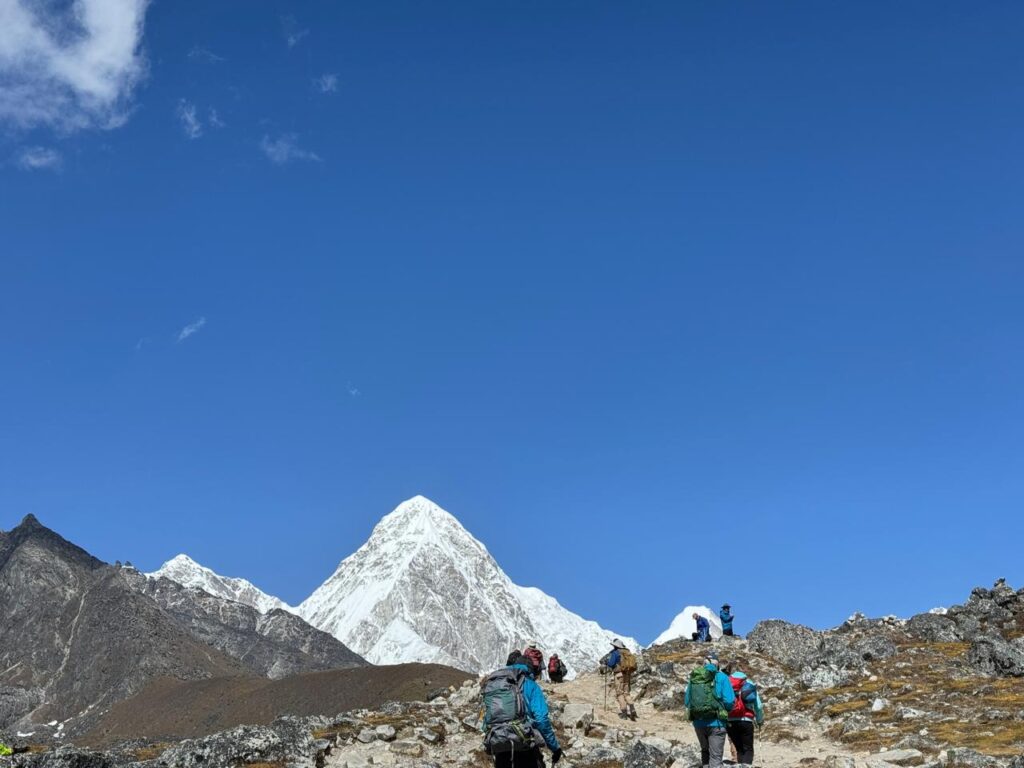 Stunning view of Mt. Pumori