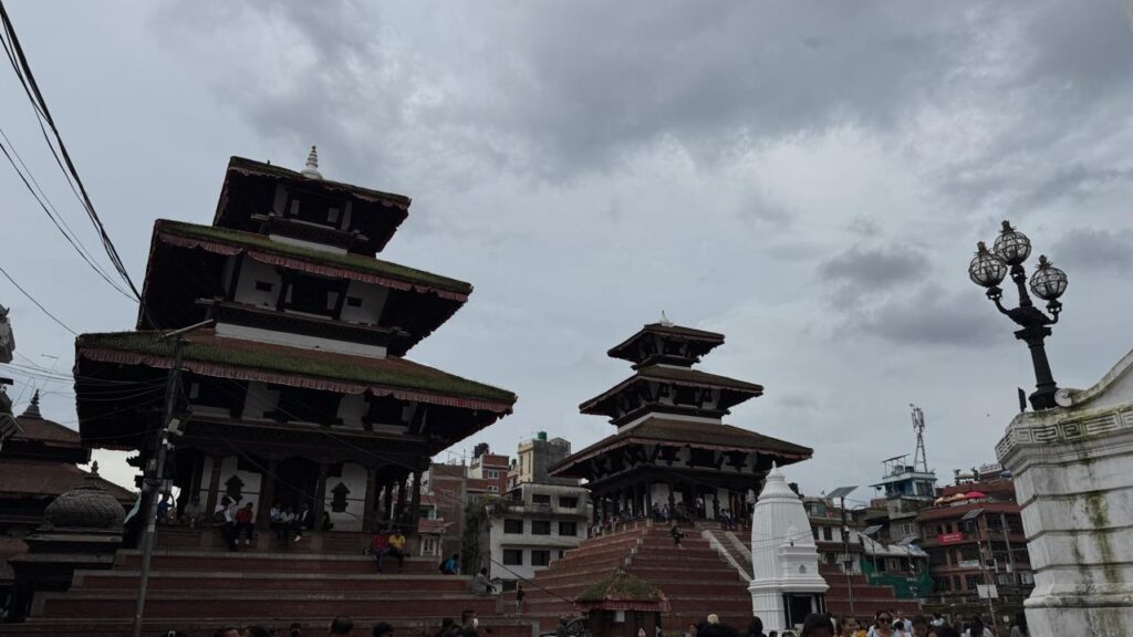 Temples at kathmandu durbar square