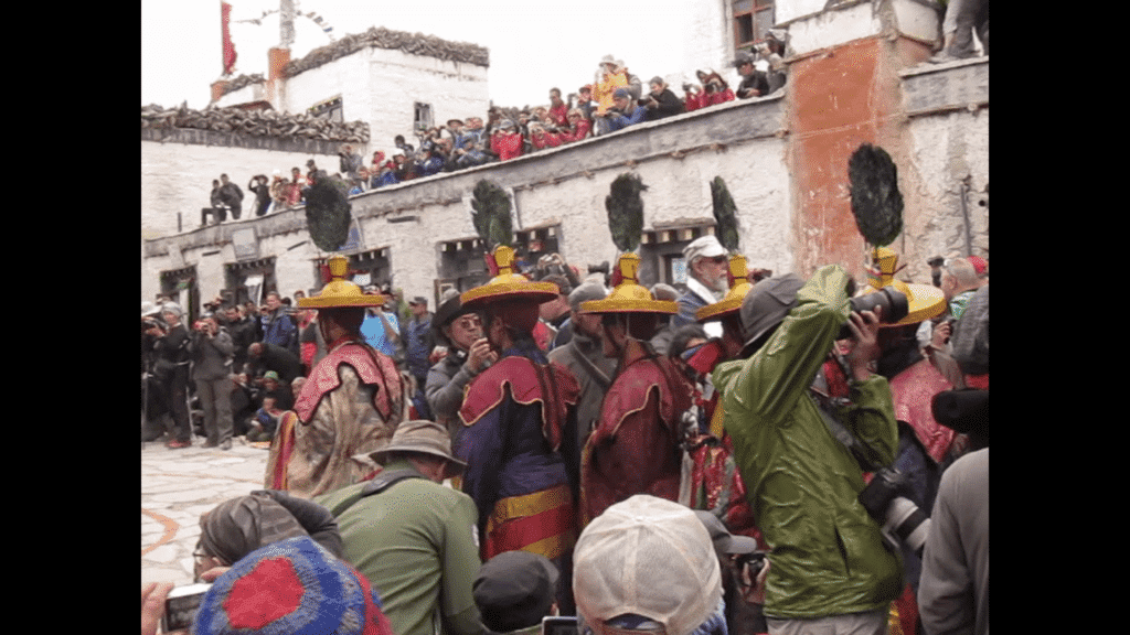 Tiji festival at mustang