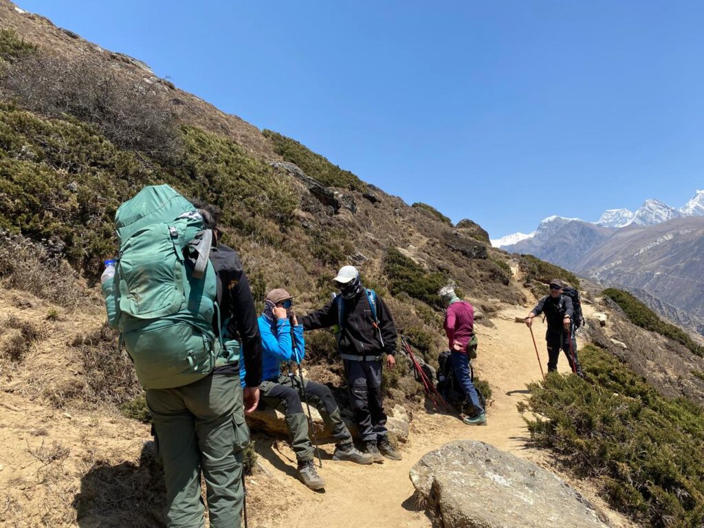 Little rest on the way to Dole