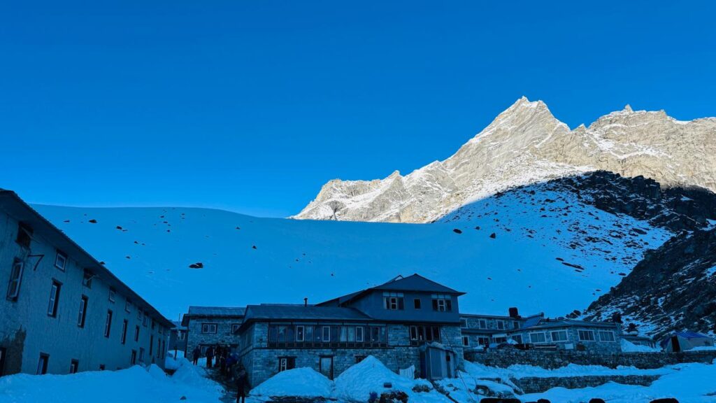 The last stop of Everest Base Camp Trek is Gorakshep.