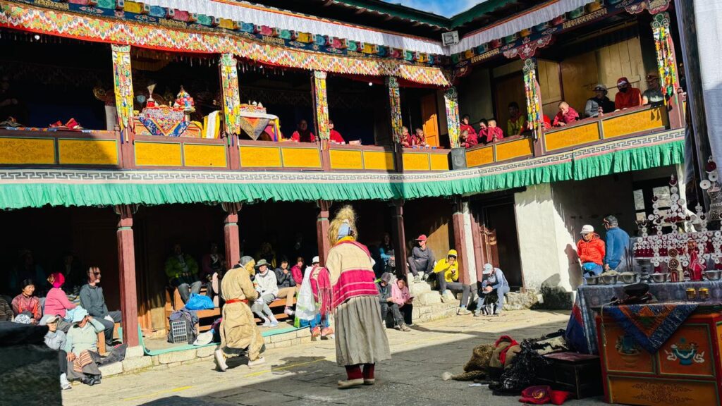 One of the oldest festival Mani Rimdu in Tengboche
