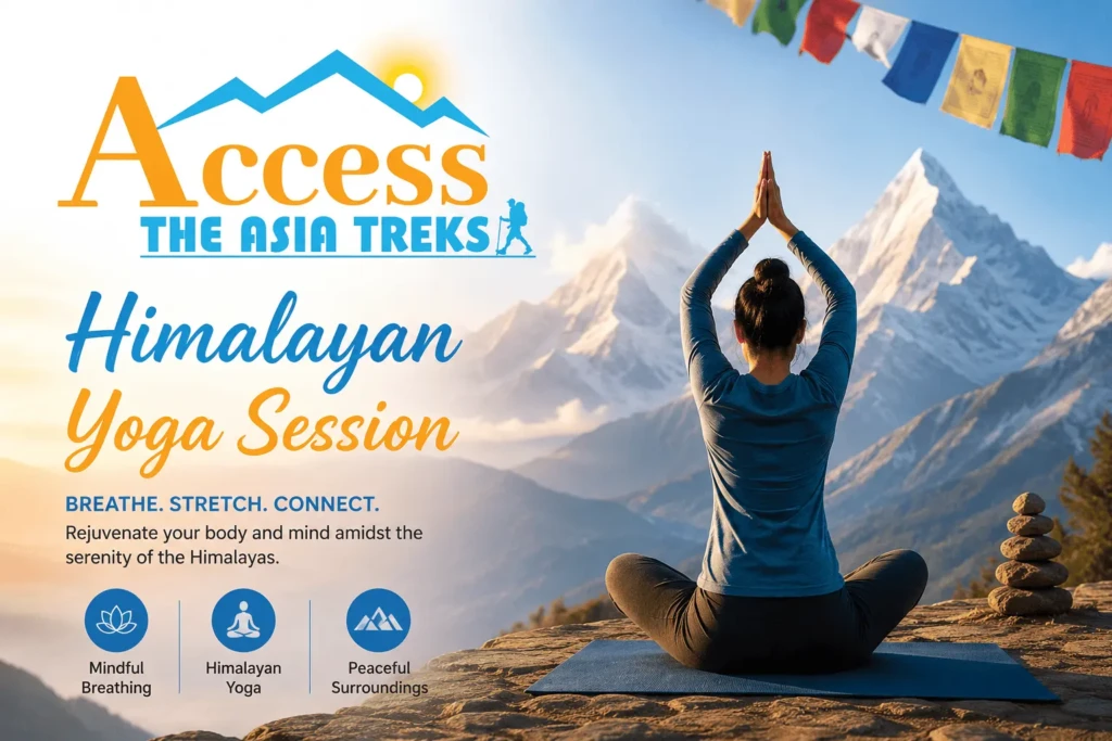 Access the Asia Treks Himalayan Yoga Session